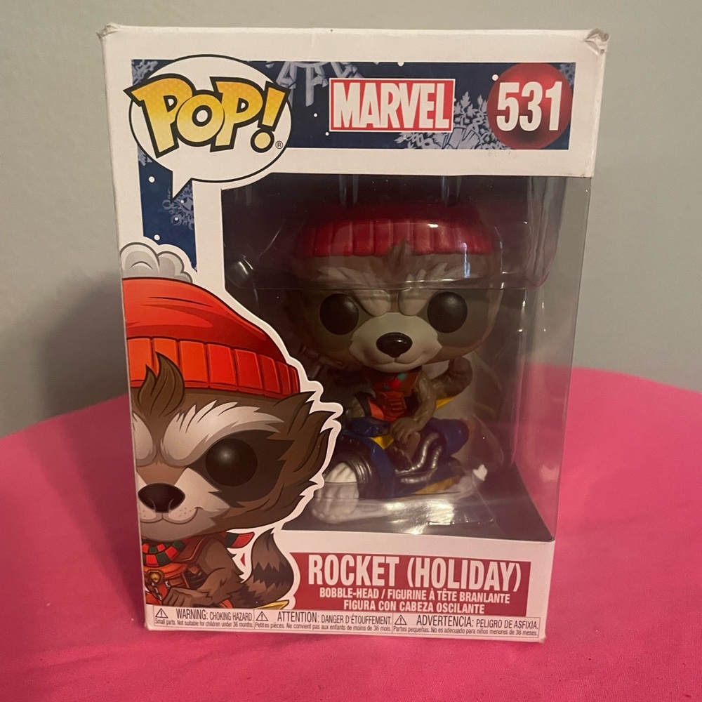 Marvel Rocket Funko Pop Bobblehead #531 NWOT
